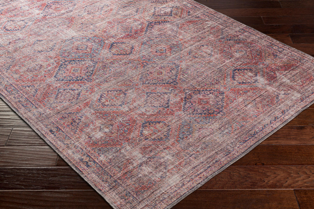 Surya Farrell Frl-2301 Dark Blue, Rust, Peach, Wheat Area Rug