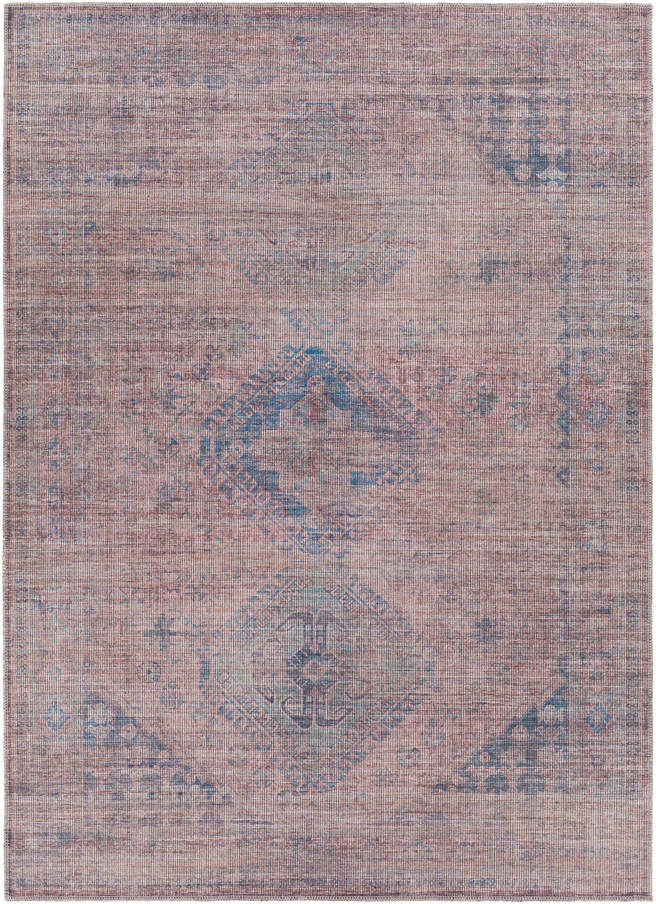 Surya Farrell Frl-2302 Blue, Burgandy, Tan, Light Beige Area Rug