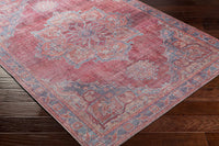 Surya Farrell Frl-2304 Blue, Burgandy, Peach, Light Beige Area Rug