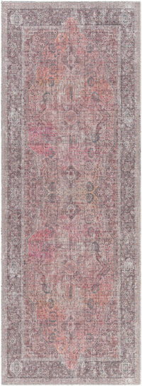 Surya Farrell Frl-2305 Red, Light Brown, Charcoal, Taupe Area Rug