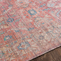 Surya Farrell Frl-2307 Red, Blue, Grass Green, Wheat Area Rug