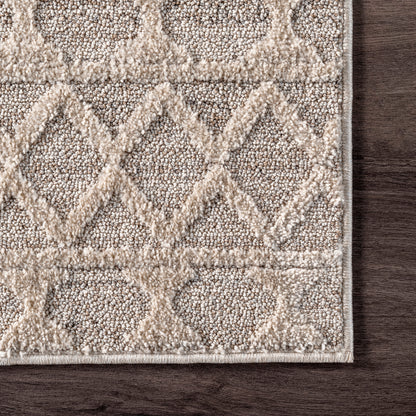 Nuloom Cameron Moroccan Nca1317A Beige Area Rug