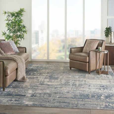 Nourison Quarry Qua04 Grey/Beige Area Rug