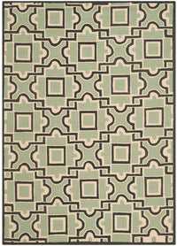 Safavieh Four Seasons Frs398A Spa / Dark Brown Geometric Area Rug