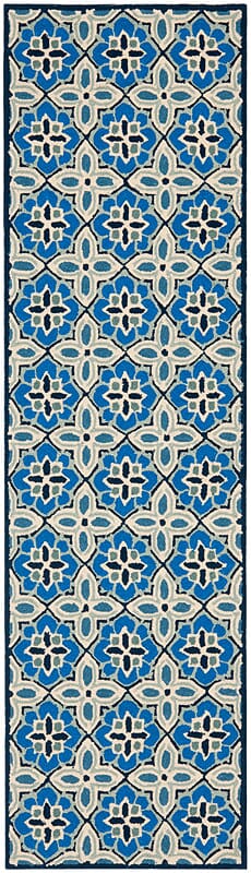 Safavieh Four Seasons Frs414D Blue Damask Area Rug