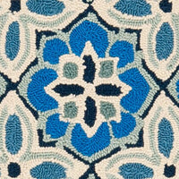 Safavieh Four Seasons Frs414D Blue Damask Area Rug