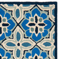 Safavieh Four Seasons Frs414D Blue Damask Area Rug