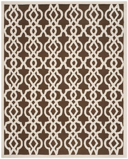 Safavieh Four Seasons Frs466B Mocha / Ivory Geometric Area Rug