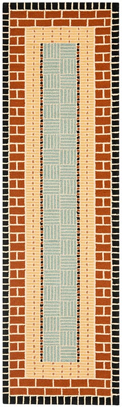 Safavieh Four Seasons Frs476A Brown / Blue Area Rug