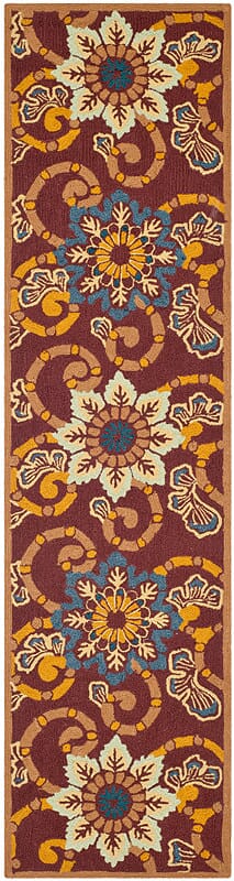 Safavieh Four Seasons Frs513B Burgundy Area Rug