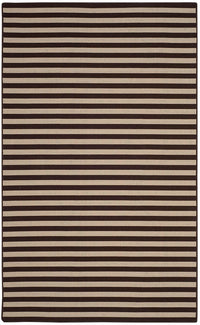 Safavieh Four Seasons Frs650A Ivory / Brown Striped Area Rug