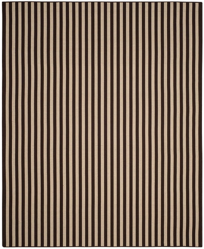 Safavieh Four Seasons Frs650A Ivory / Brown Striped Area Rug