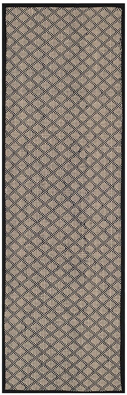 Safavieh Four Seasons Frs652A Ivory / Black Bordered Area Rug