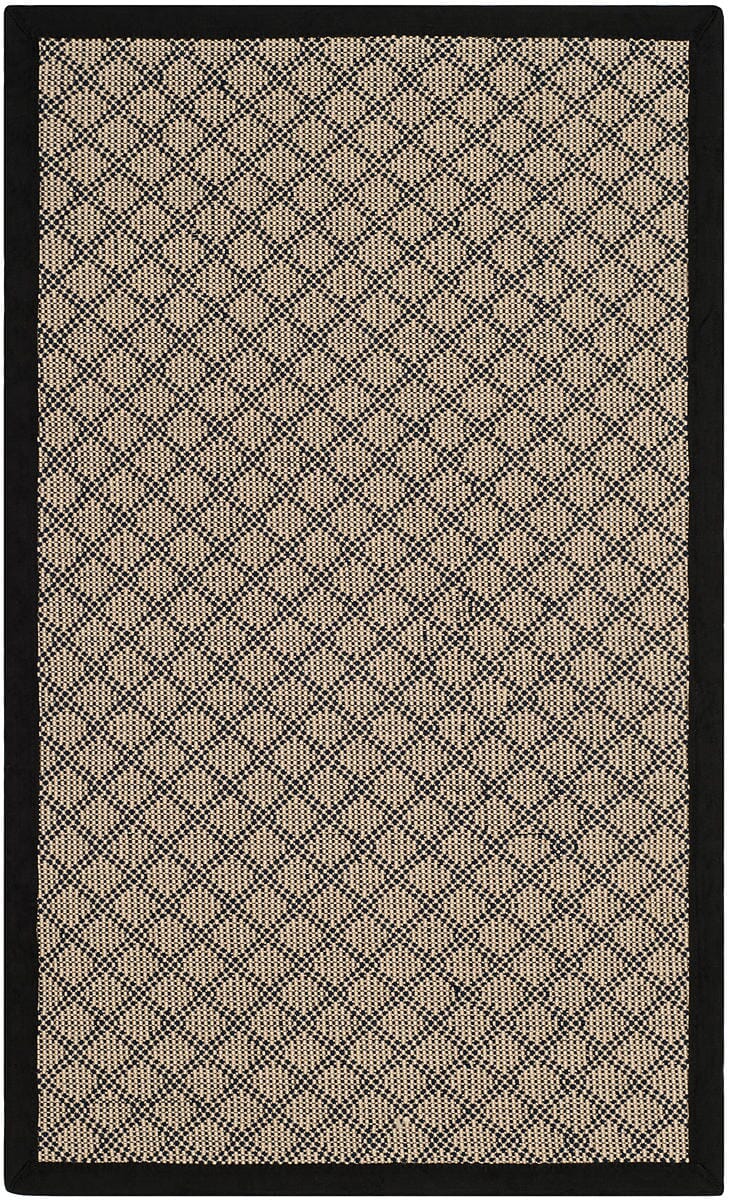 Safavieh Four Seasons Frs652A Ivory / Black Bordered Area Rug