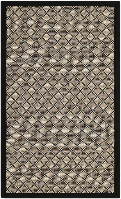 Safavieh Four Seasons Frs652A Ivory / Black Bordered Area Rug