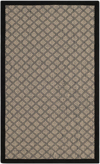 Safavieh Four Seasons Frs652A Ivory / Black Bordered Area Rug