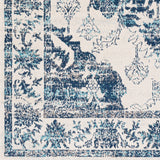 Surya Floransa Fsa-2310 Navy, Beige, Silver Gray, Medium Gray Rugs.