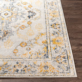 Surya Floransa Fsa-2311 Beige, Silver Gray, Medium Gray, Navy Rugs.