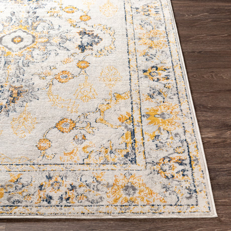 Surya Floransa Fsa-2311 Beige, Silver Gray, Medium Gray, Navy Rugs.