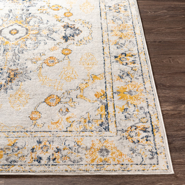 Surya Floransa Fsa-2311 Beige, Silver Gray, Medium Gray, Navy Rugs.