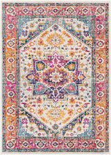 Surya Floransa Fsa-2316 Navy, Bright Pink, Medium Gray, Beige Rugs.