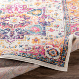 Surya Floransa Fsa-2316 Navy, Bright Pink, Medium Gray, Beige Rugs.