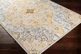 Surya Floransa Fsa-2325 Beige, Silver Gray, Medium Gray, Navy Rugs.