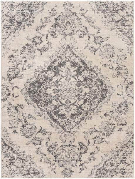 Surya Floransa Fsa-2338 Silver Gray, Beige, Medium Gray Rugs.