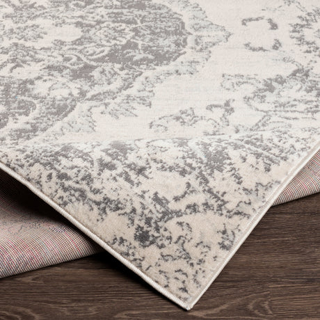 Surya Floransa Fsa-2338 Silver Gray, Beige, Medium Gray Rugs.