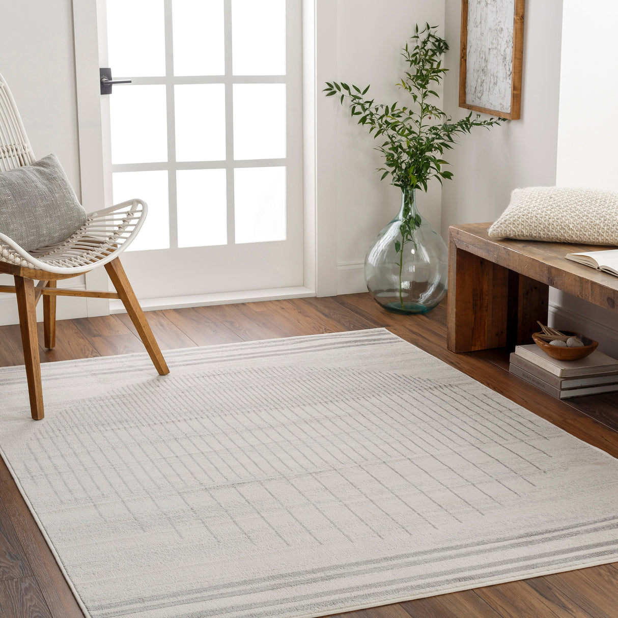 Surya Floransa Fsa-2373 White Rug.