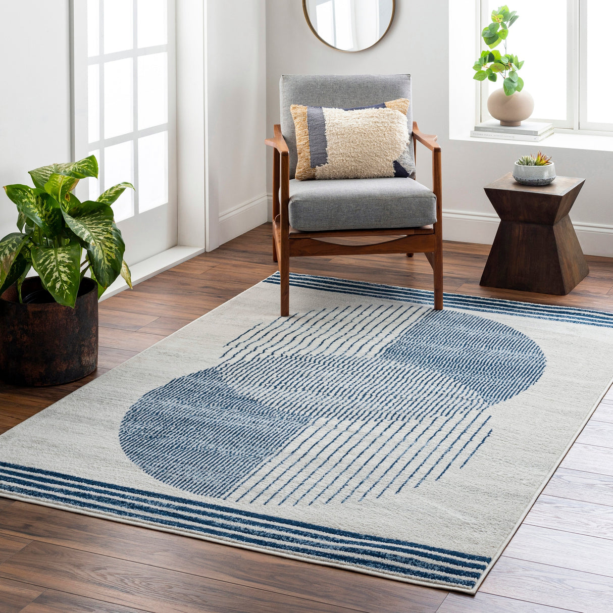 Surya Floransa Fsa-2379 Blue Rug.