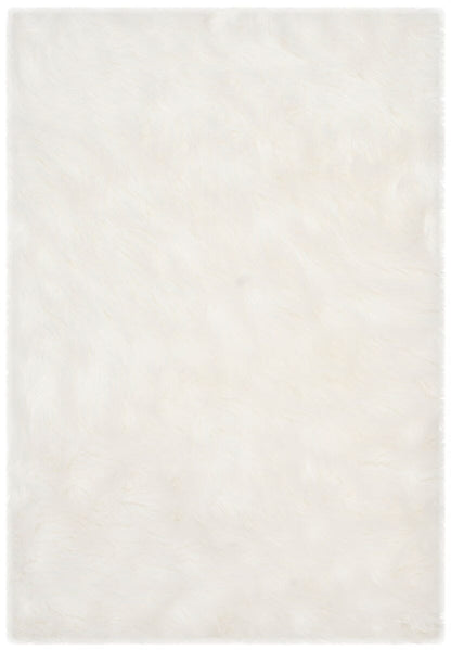 Safavieh Faux Sheep Skin Fss235A Ivory Shag Area Rug