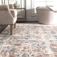 Nuloom Vintage Lynn Nvi1654A Ivory Area Rug