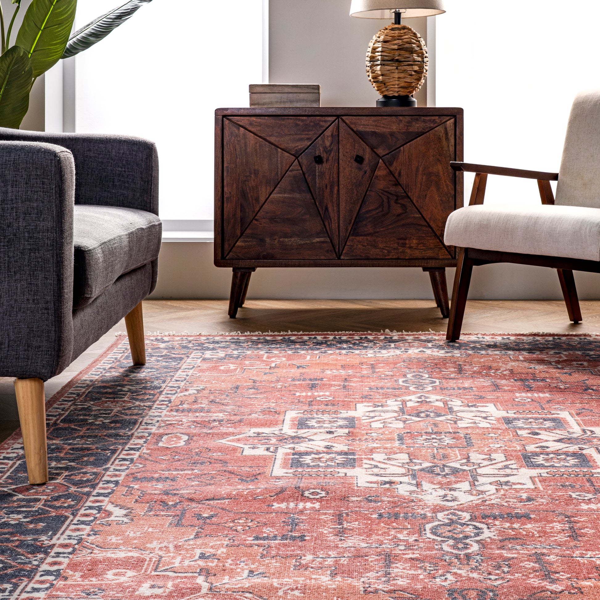 Nuloom Miya Nmi2494A Rust Area Rug