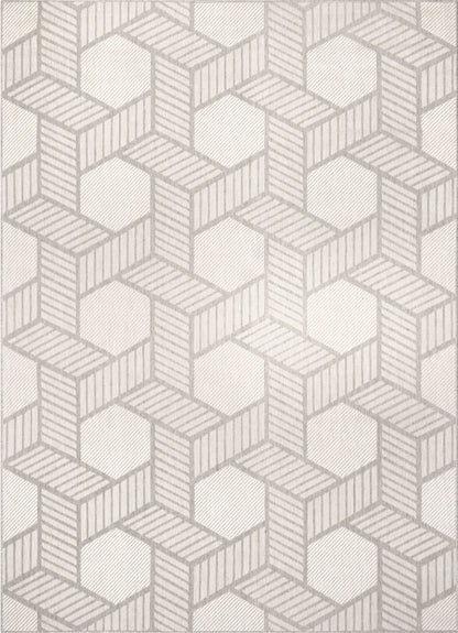 Nuloom Milania Lattice Nmi1796B Gray Area Rug