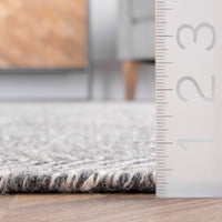 Nuloom Ago Hand Woven Nag2102C Gray Area Rug