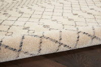 Nourison Palermo Pmr03 Beige / Grey Moroccan Area Rug