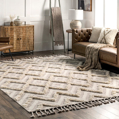 Nuloom Sony Bohemian Nso3059A Ivory Area Rug