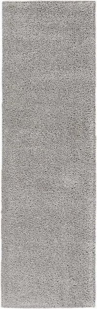 Nourison Malibu Shag Msg01 Silver Grey Shag Area Rug