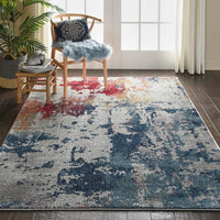 Nourison Ankara Global Anr10 Multicolor Area Rug