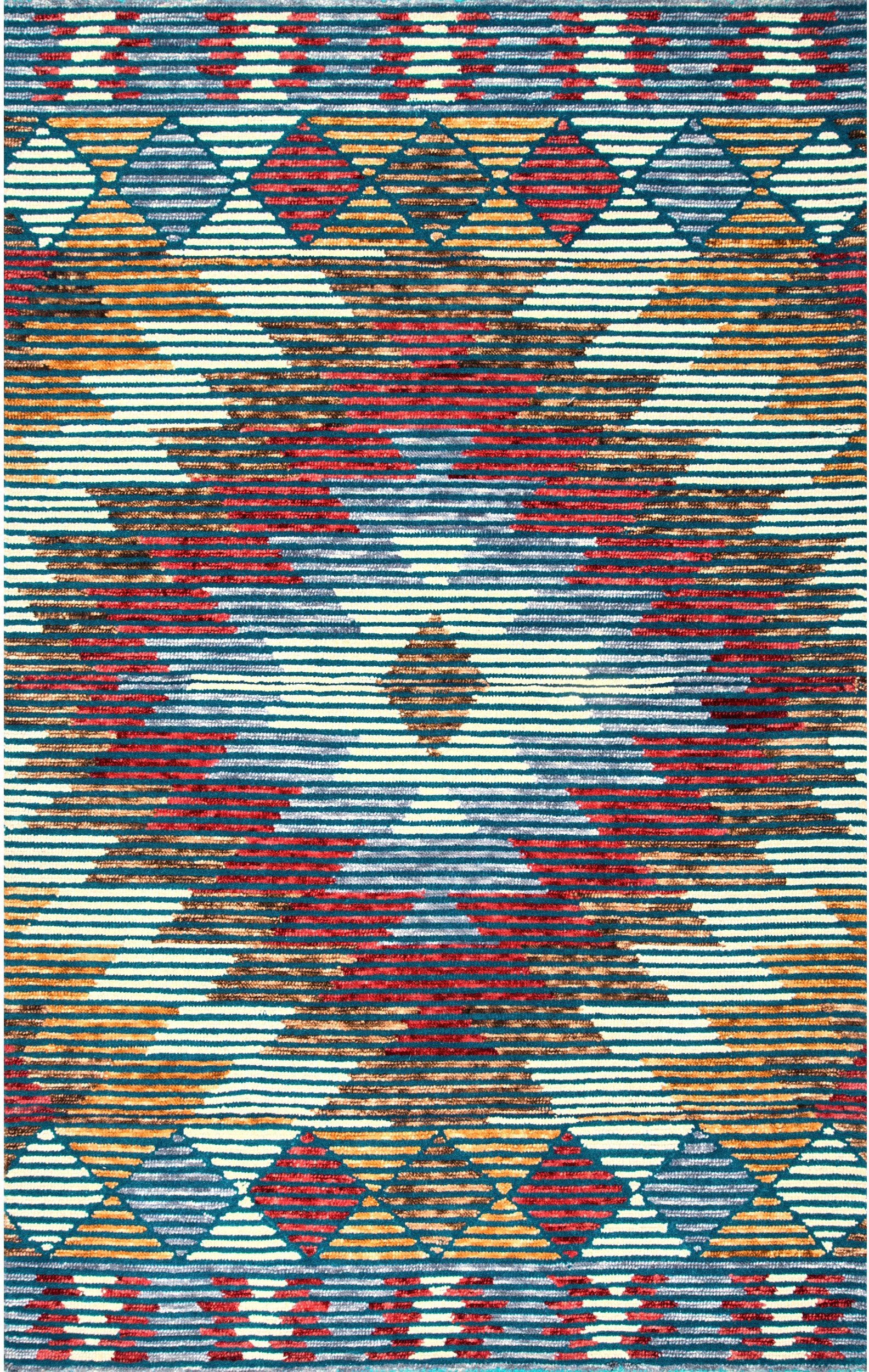 Nuloom Jerrod Ikat Nje2585A Multi Area Rug