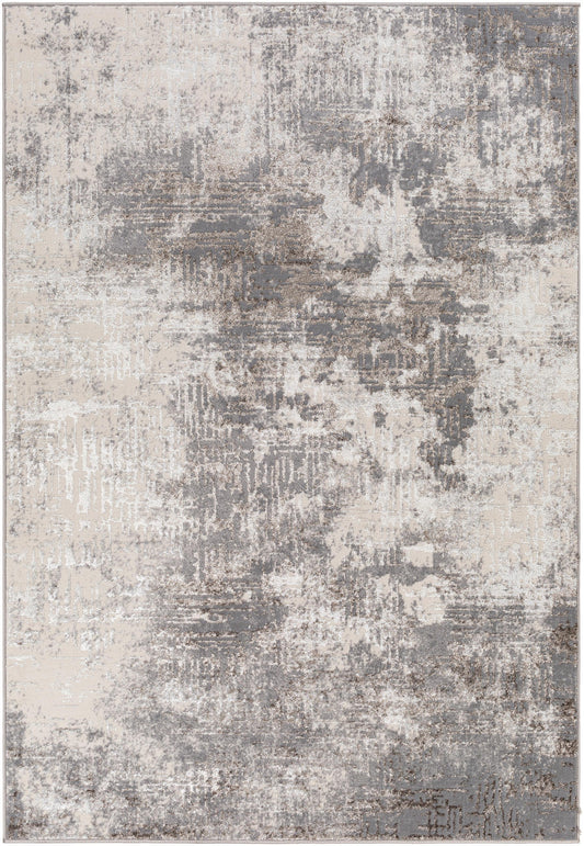 Surya Firenze Fze-2300 Charcoal, Gray, Light Gray Area Rug