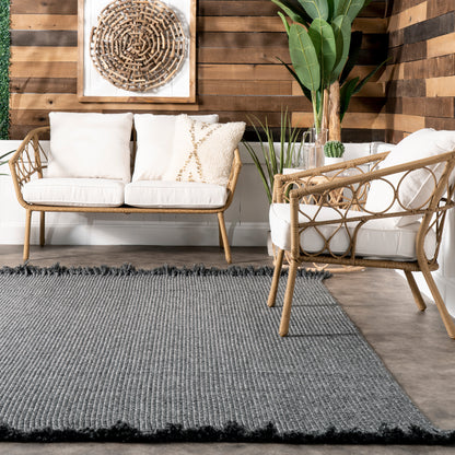 Nuloom Courtney Nco2000B Charcoal Area Rug