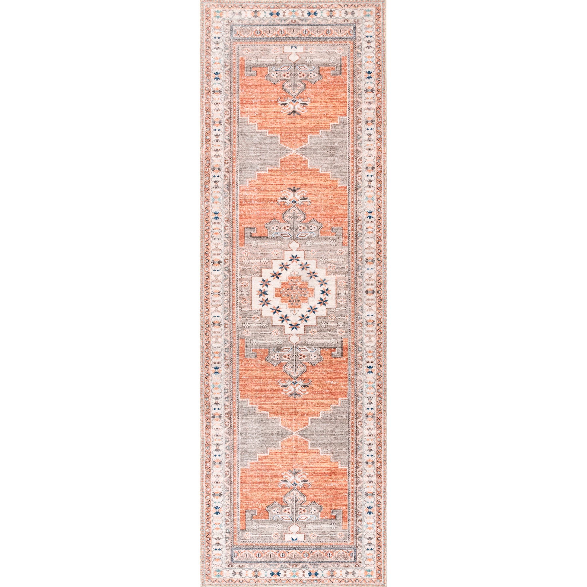 AreaRugs.com Wavaj Nwa1164A Rust Area Rug