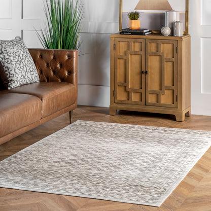 Nuloom Harley Trellis Nha1856A Beige Area Rug