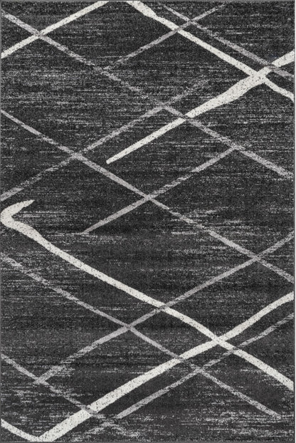 Nuloom Thigpen Contemporary Nth1498B Charcoal Area Rug