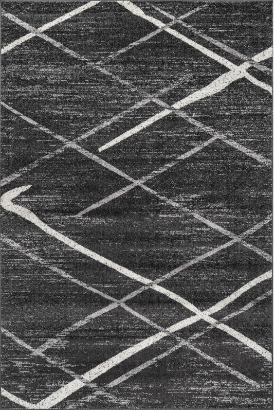 Nuloom Thigpen Contemporary Nth1498B Charcoal Area Rug