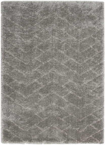 Nourison Dreamy Shag Drs03 Grey Area Rug