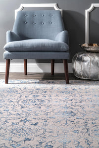 Nuloom Astrid Floral Nas3074A Blue Area Rug