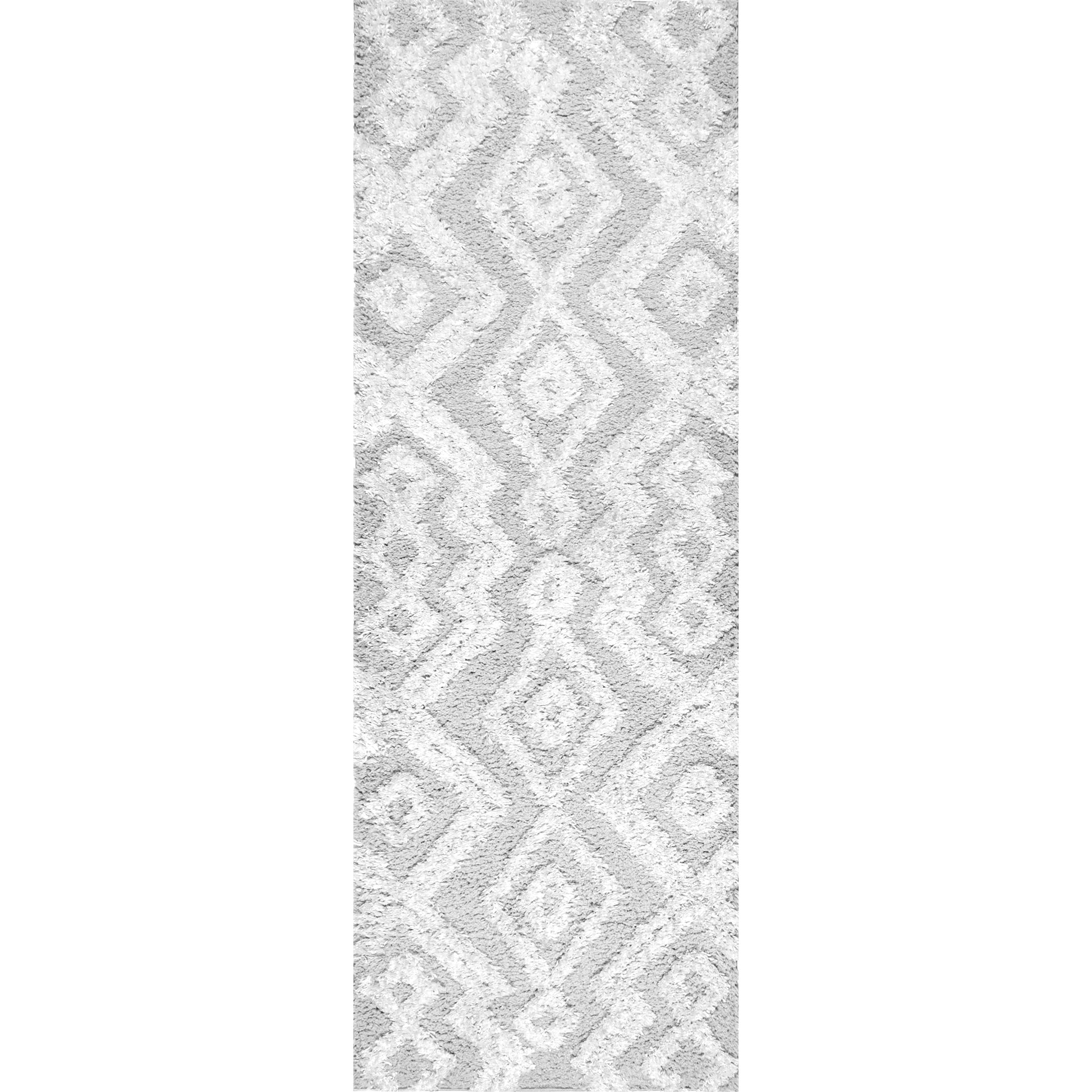 Nuloom Vivianne Moroccan Nvi2415A Light Gray Area Rug